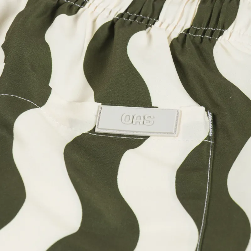 Oas Forest Waver Swim Shorts Green-5