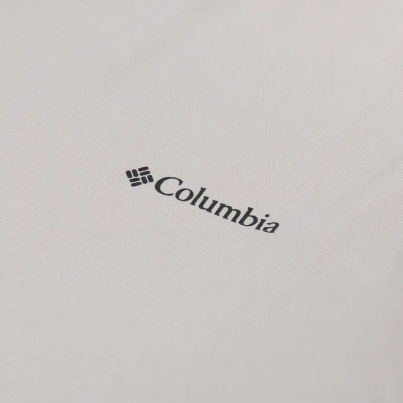 Columbia CSC Logo Organic Cotton T Shirt Dark Stone Linework C Badge-5