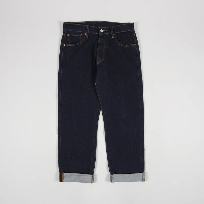 Levis Skateboarding 501 Shrink-To-Fit Jeans SE Indigo Warp Rinsed