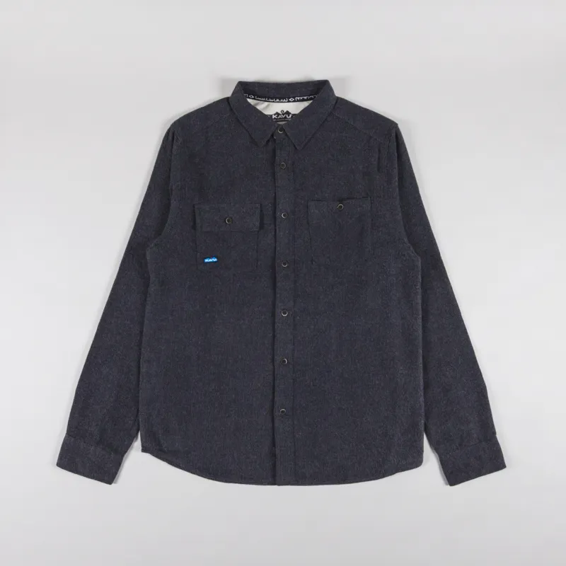 Kavu Langley Shirt Moonless Night