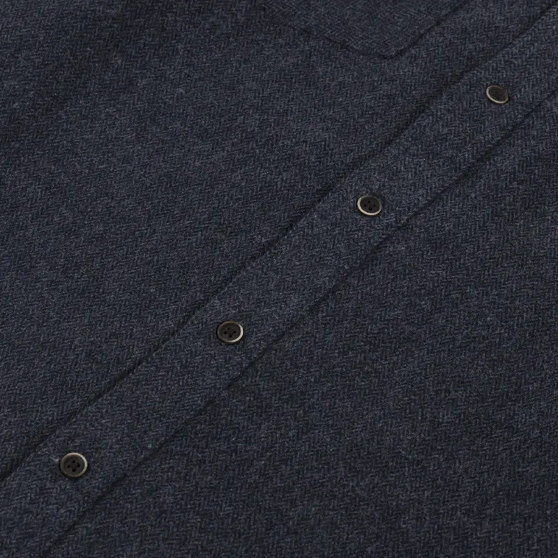 Kavu Langley Shirt Moonless Night-7