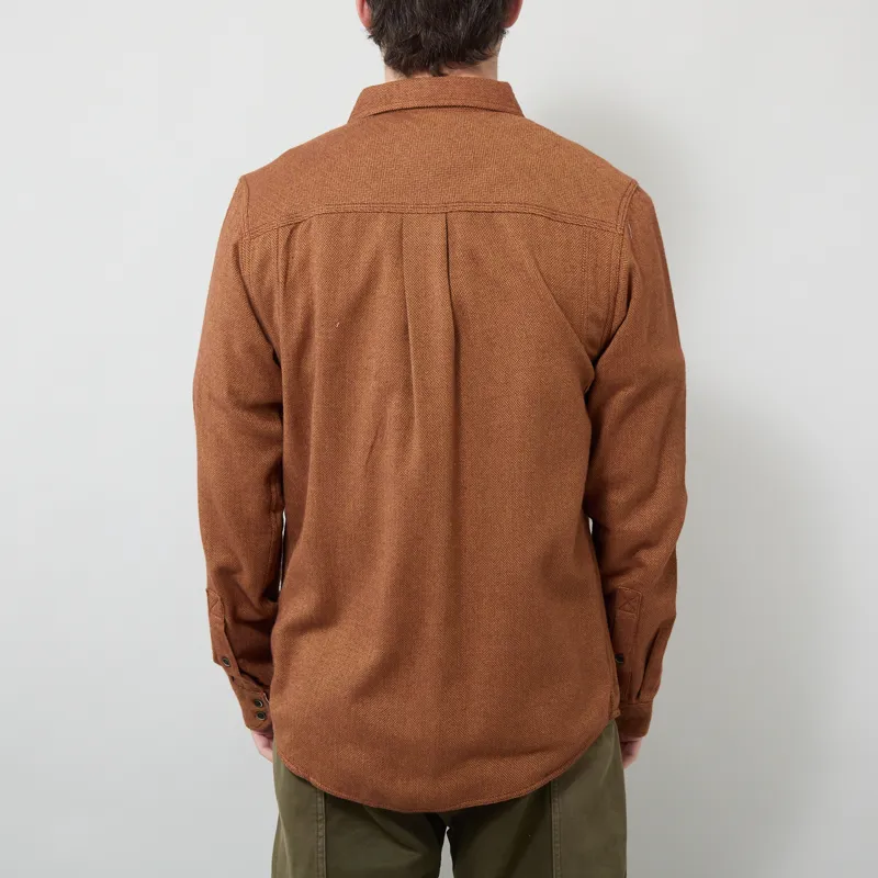 Kavu Langley Shirt Burnt Umber-2