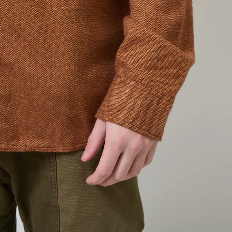 Kavu Langley Shirt Burnt Umber-7