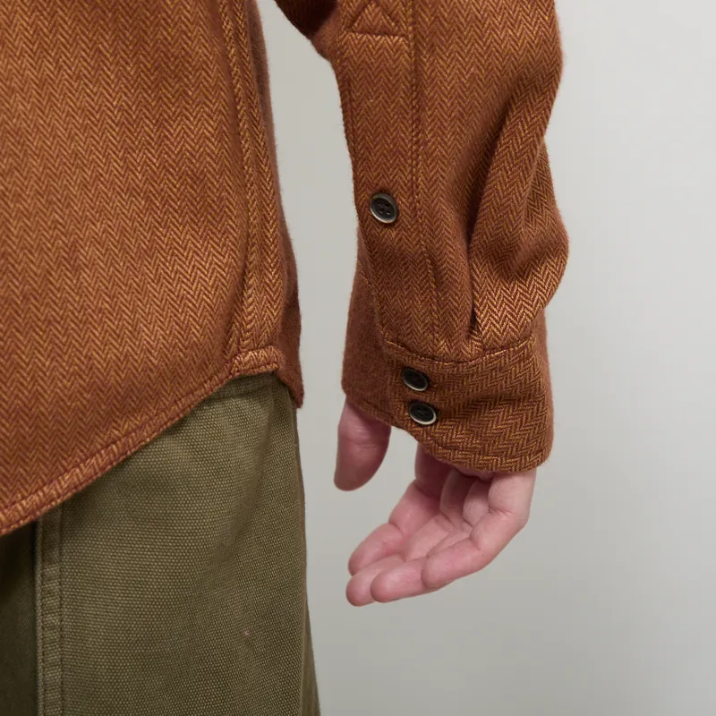 Kavu Langley Shirt Burnt Umber-8
