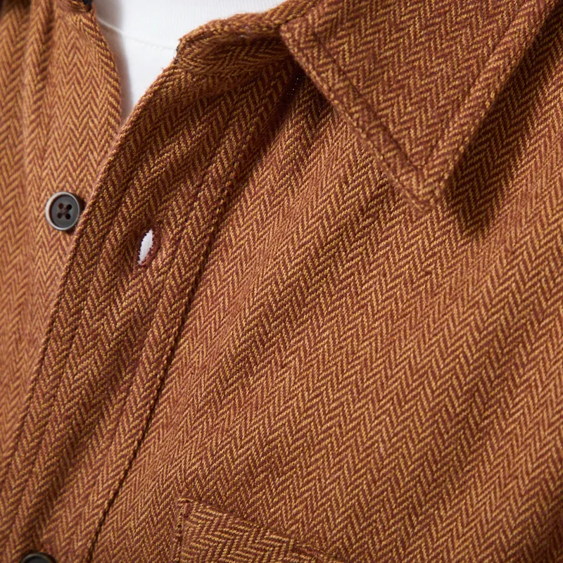 Kavu Langley Shirt Burnt Umber-9