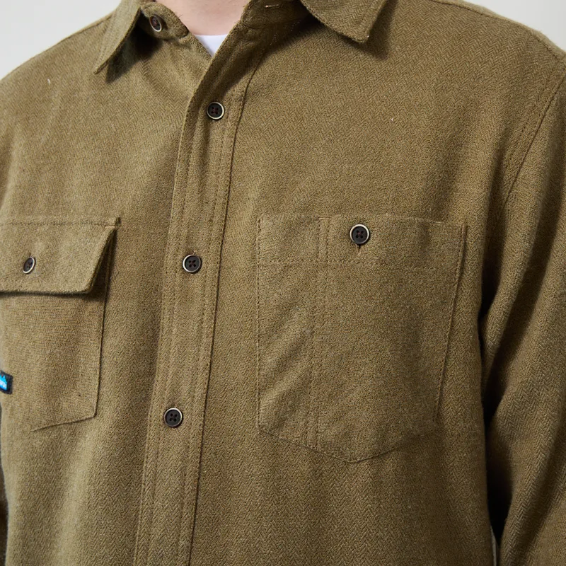 Kavu Langley Shirt Sage-4