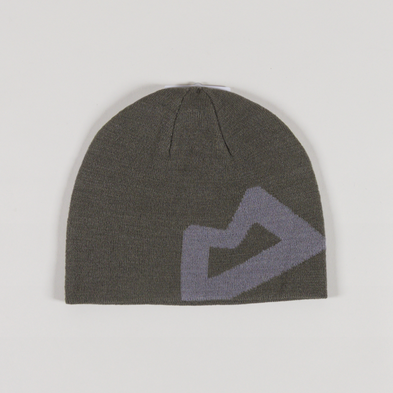 Mountain Equipment Branded Knitted Beanie Raven Shadow