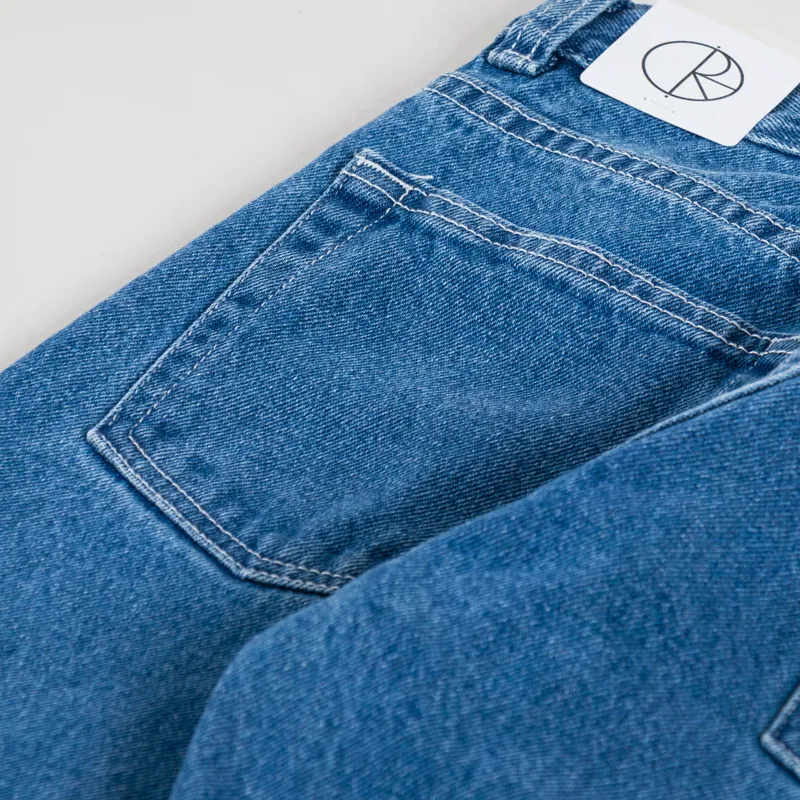 Polar Skate Co. 89! Pants Blue Wash-11