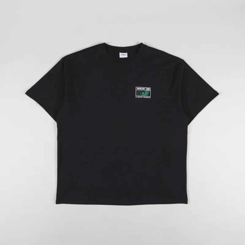 Parlez x Working Class Heroes Hoad T Shirt Black-1