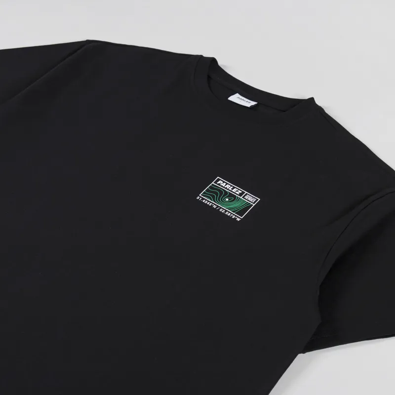 Parlez x Working Class Heroes Hoad T Shirt Black-3