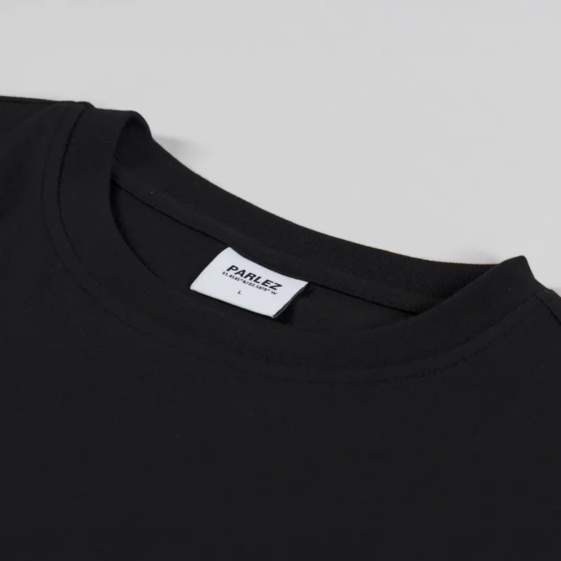 Parlez x Working Class Heroes Hoad T Shirt Black-5