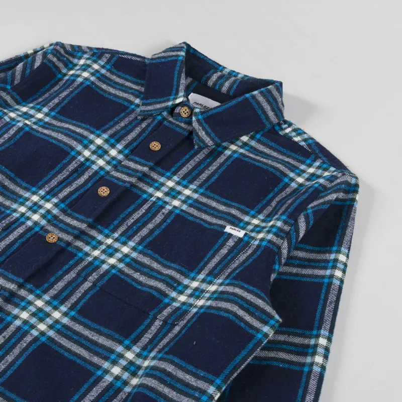 Parlez x Working Class Heroes District Shirt Navy-2