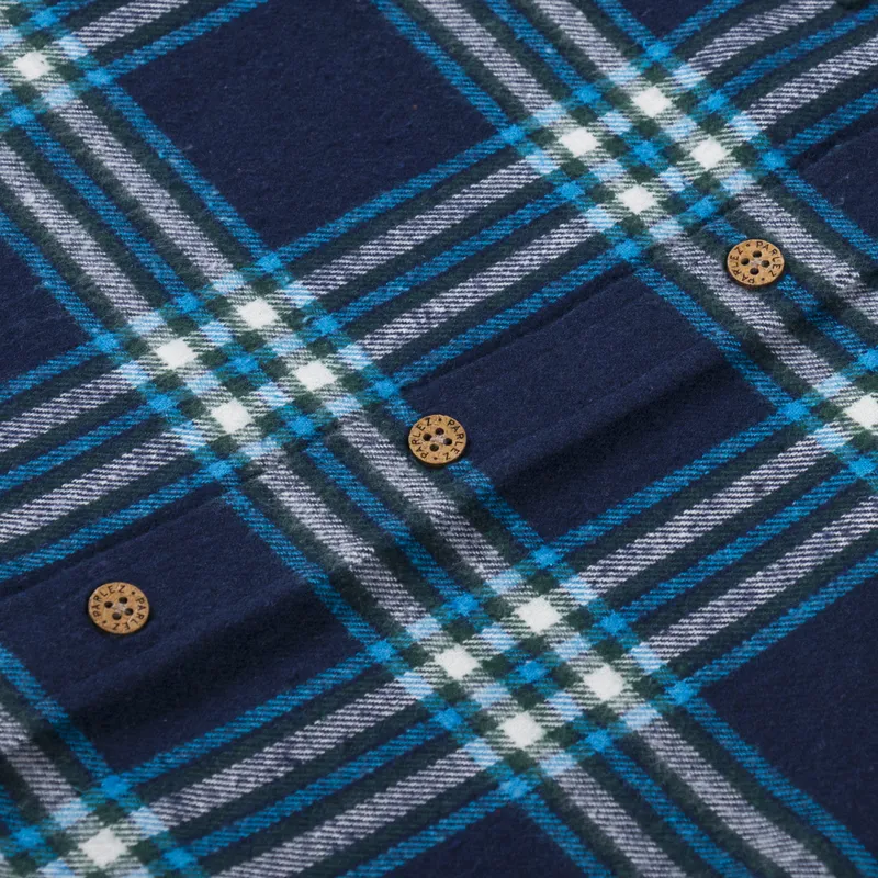 Parlez x Working Class Heroes District Shirt Navy-5