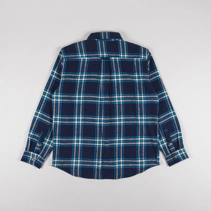 Parlez x Working Class Heroes District Shirt Navy-1