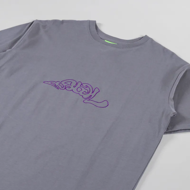 Postal Trip Outline T Shirt Concrete-1