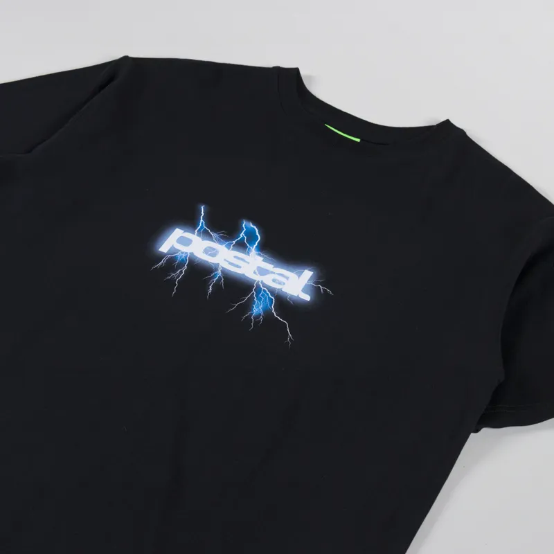 Postal Lightning T Shirt Black-1