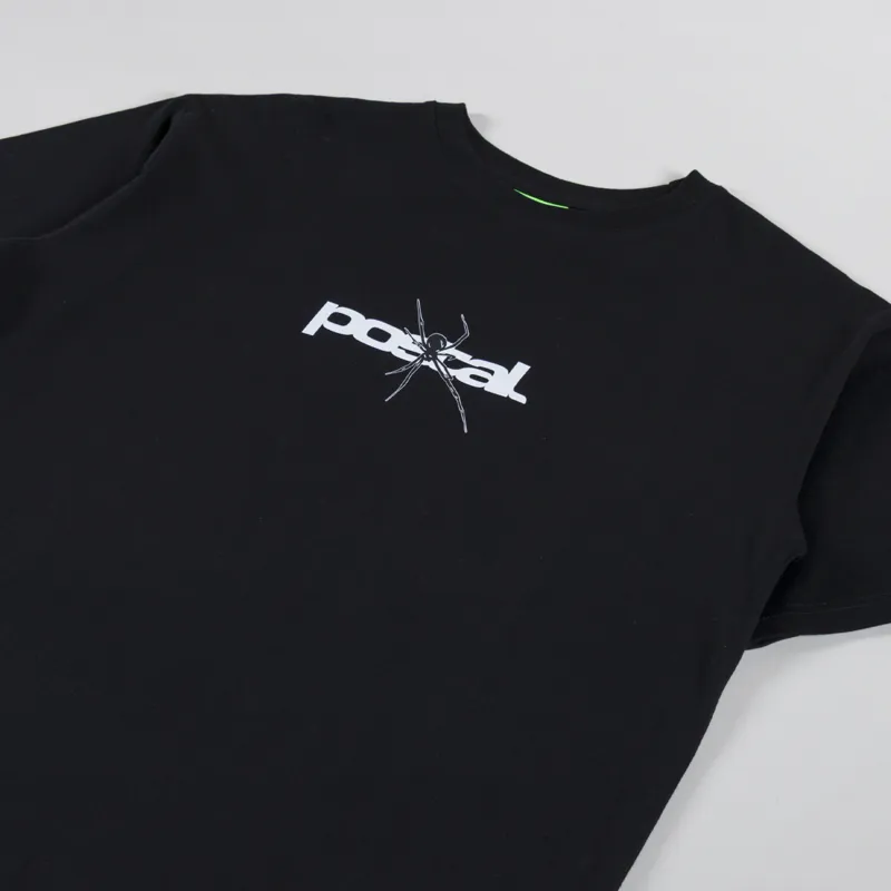 Postal Spider T Shirt Black-1