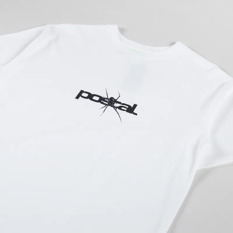 Postal Spider T Shirt White-1