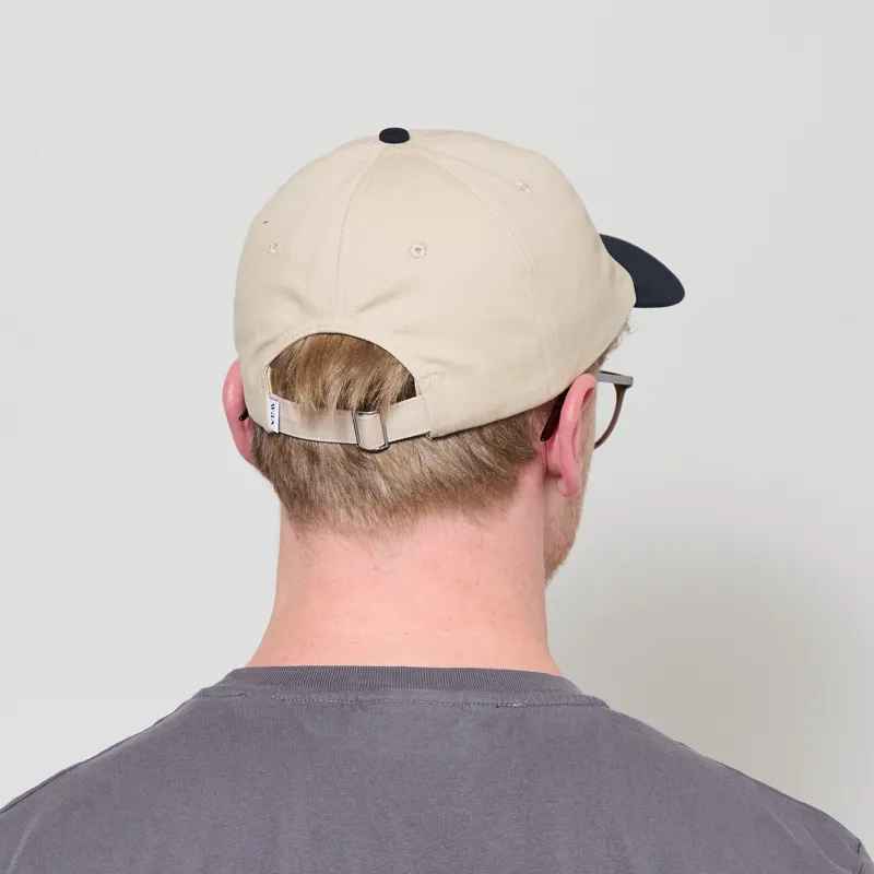 Wax London Spencer Sports Cap Stone Navy-2
