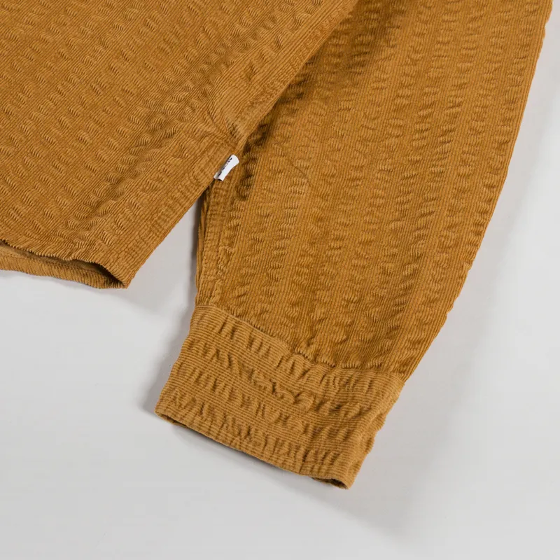 Wax London Shelly Shirt Seersucker Cord Tan-8