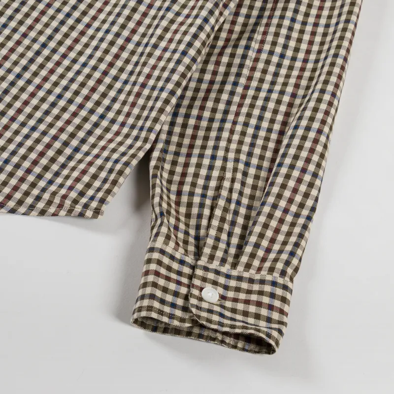 Wax London Trin Shirt Trad Check Beige Multi-7