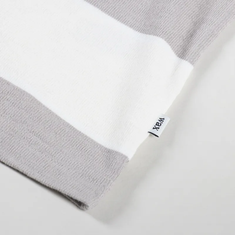 Wax London Striped Dean T Shirt Clay Ecru-2
