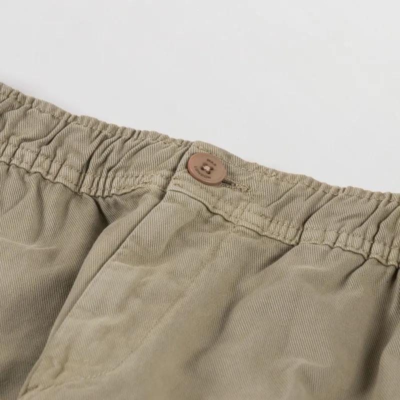Wax London Kurt Trousers Light Khaki Organic Cotton Twill-8