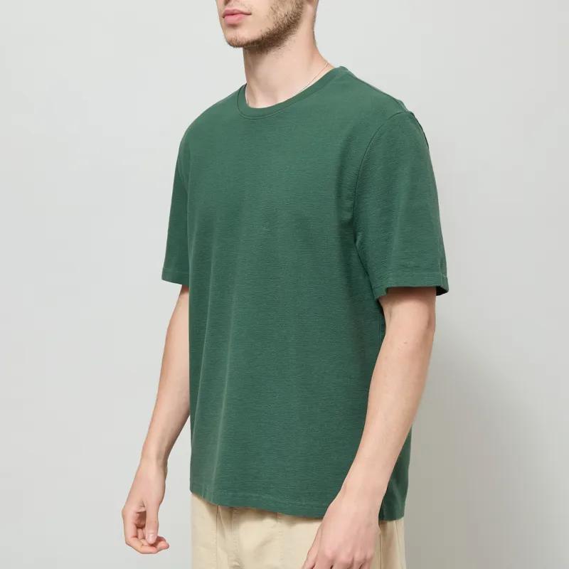 Wax London Dean T Shirt Dark Green-1