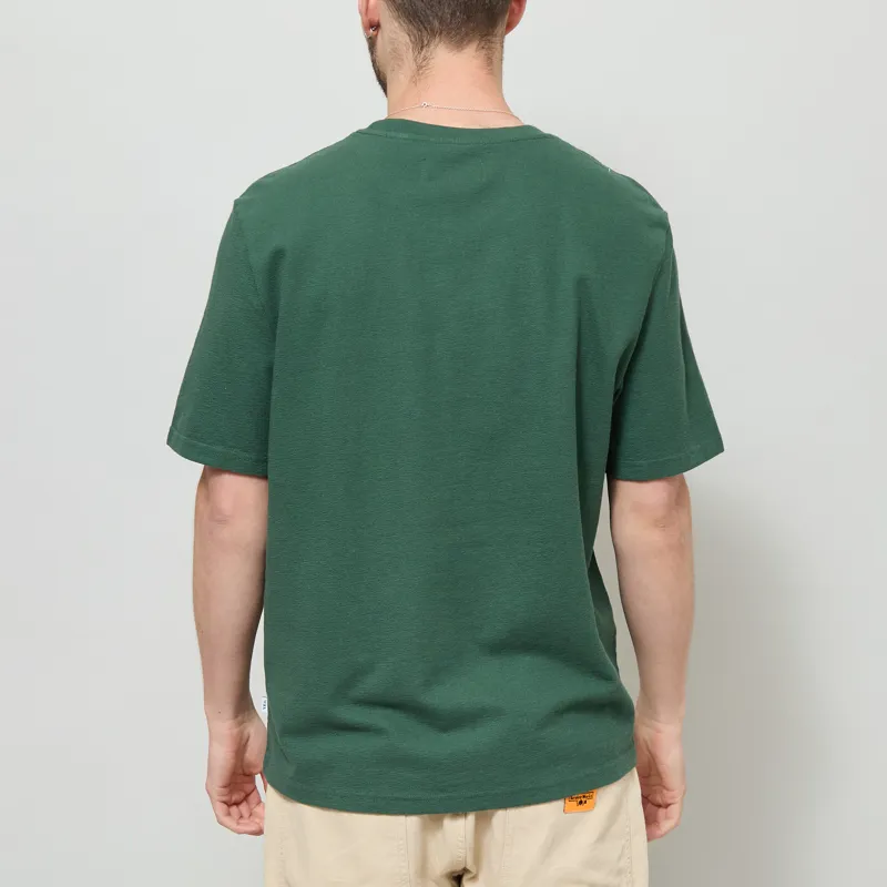 Wax London Dean T Shirt Dark Green-2