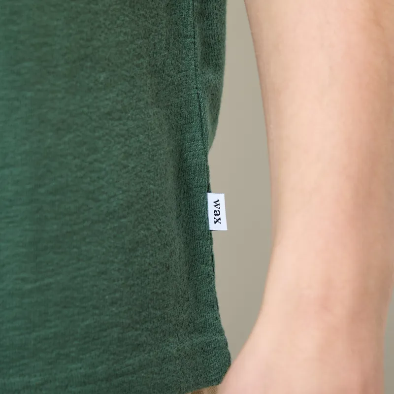Wax London Dean T Shirt Dark Green-4