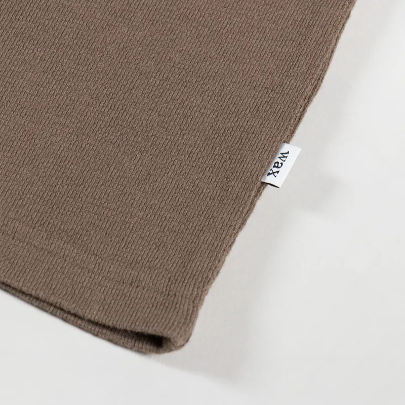 Wax London Dean T Shirt Khaki Brown-2