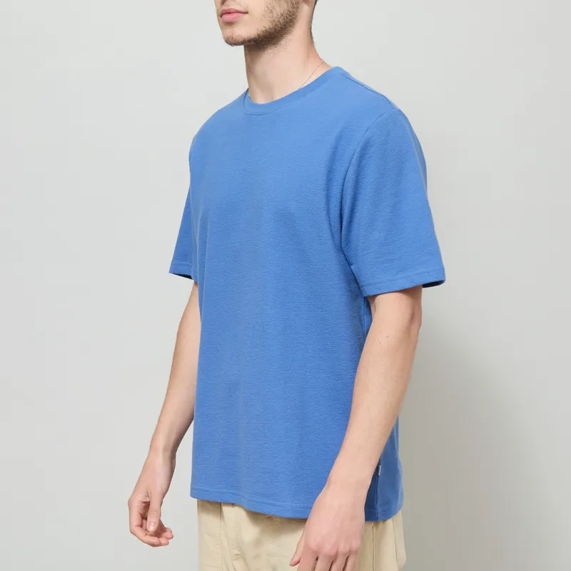 Wax London Dean T Shirt French Blue-1