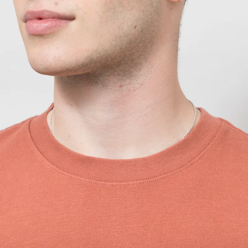 Wax London Dean T Shirt Rust-2