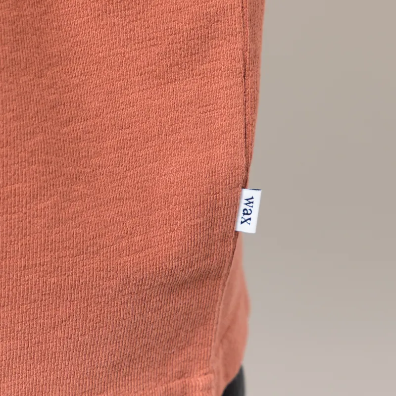 Wax London Dean T Shirt Rust-3