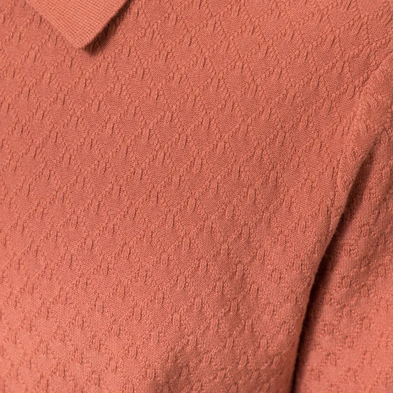 Wax London Naples Polo Rust-5