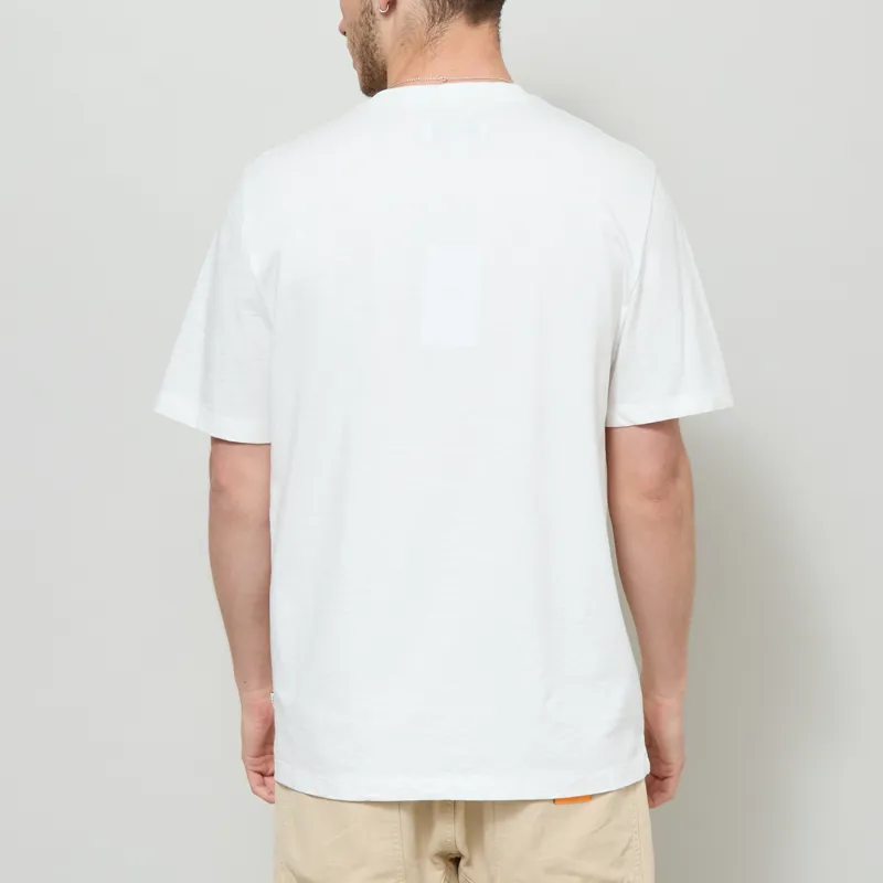 Wax London Dean Pocket T Shirt Ecru-2