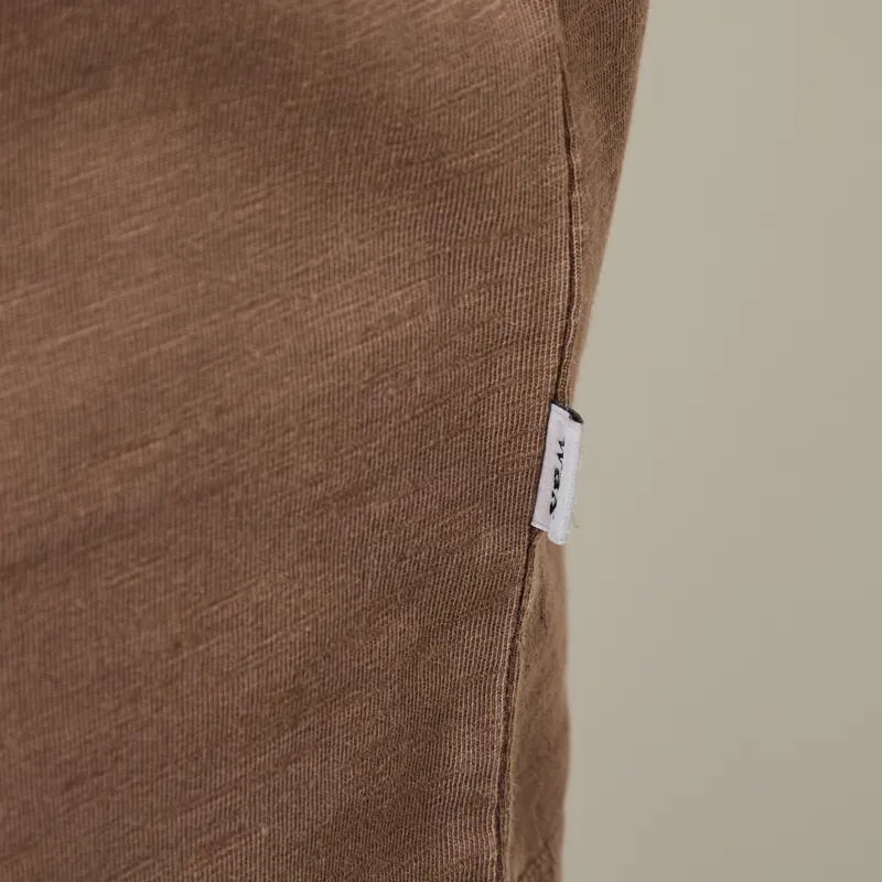 Wax London Dean Pocket T Shirt Brown-5