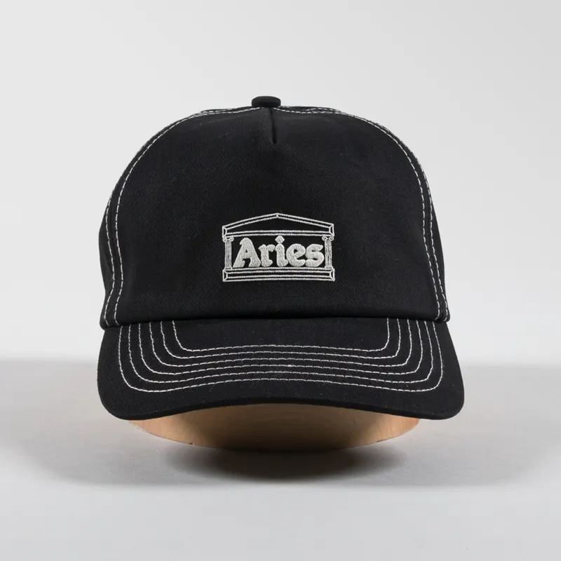 Aries Temple Cap Black-2