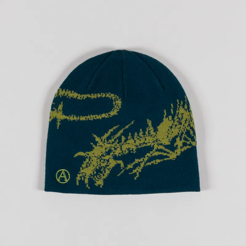 帽子 Glo Skull Beanie(blue) Glo Skull Beanie(blue)