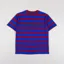 No Problemo Stripe T Shirt Burgundy Multi
