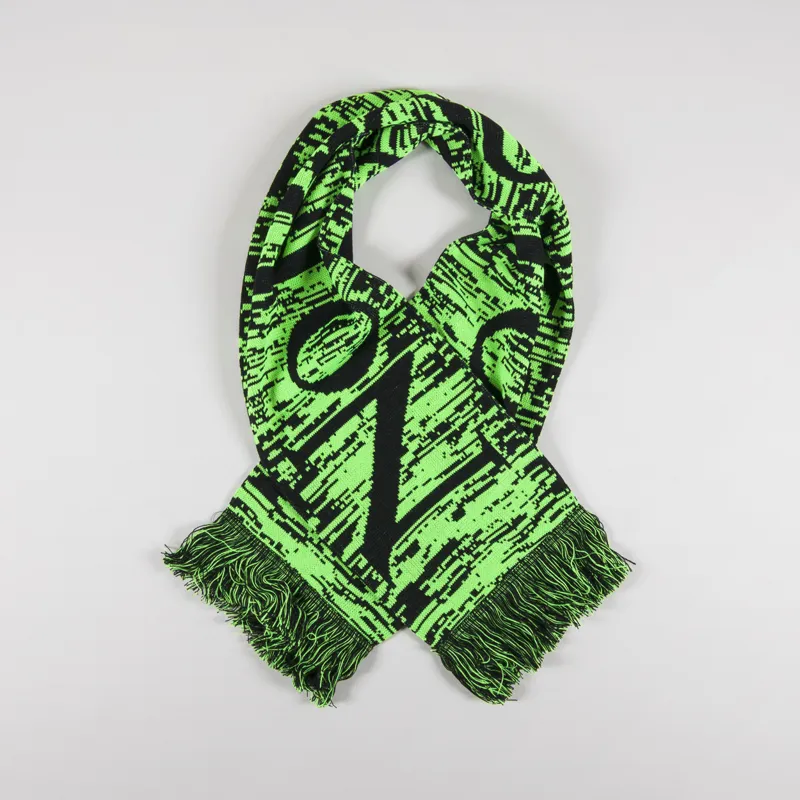 No Problemo Glitch Scarf Green-1