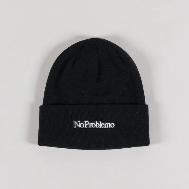 No Problemo Mini Problemo Beanie Black