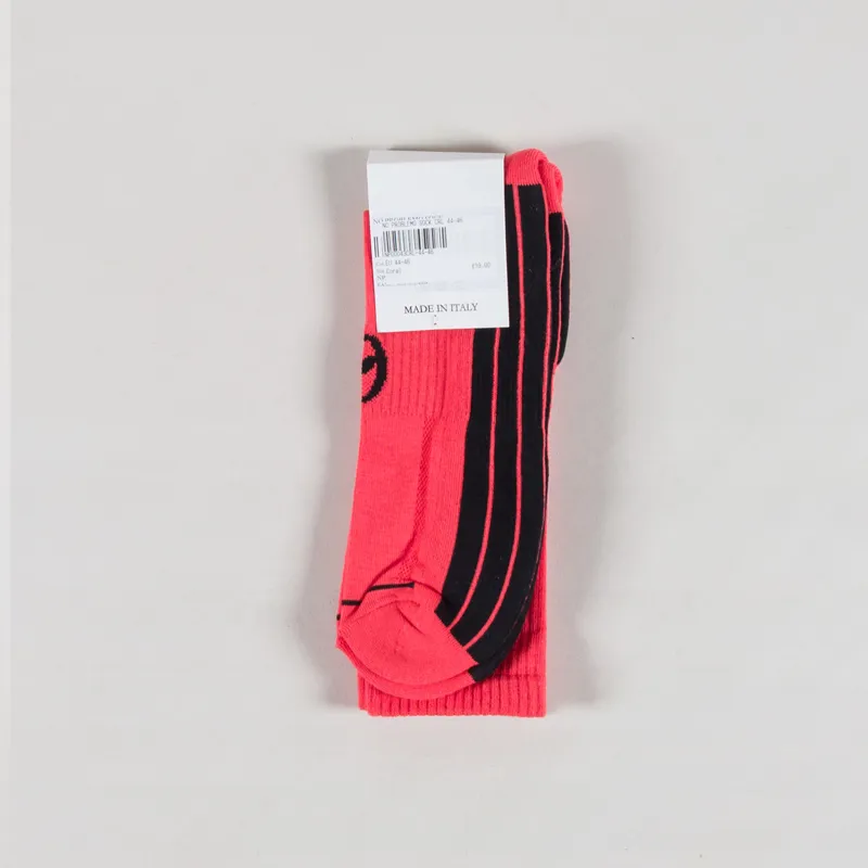 No Problemo Socks Coral Black-1