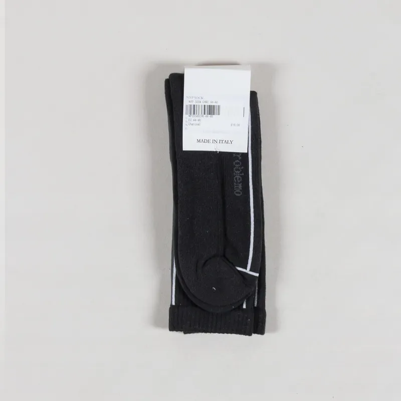 No Problemo NYP Socks Charcoal-1