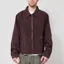 Dubbleware Crop Mechanic Jacket Chocolate Plum