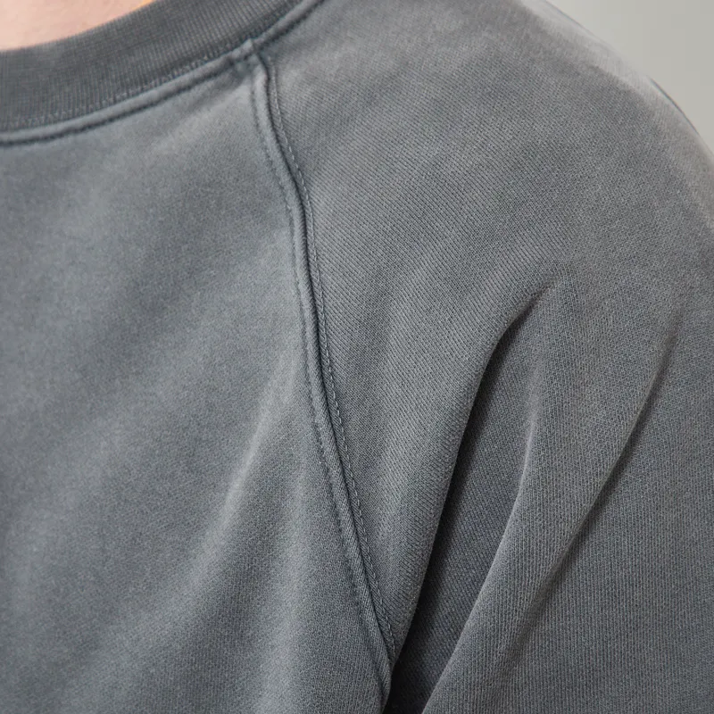Dubbleware Vintage Dye Sweatshirt Washed Grey-4