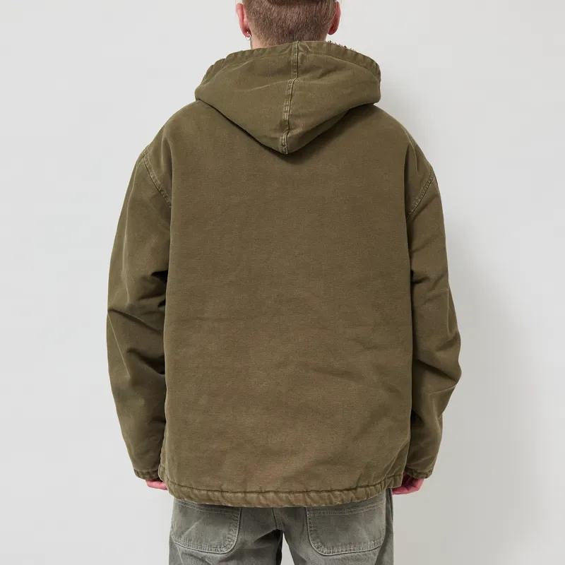 Dubbleware Cavva Fleece Jacket Military Green-2
