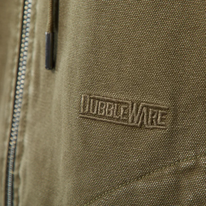 Dubbleware Cavva Fleece Jacket Military Green-7
