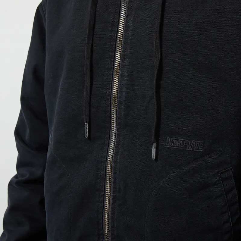 Dubbleware Cavva Fleece Jacket Washed Black-7