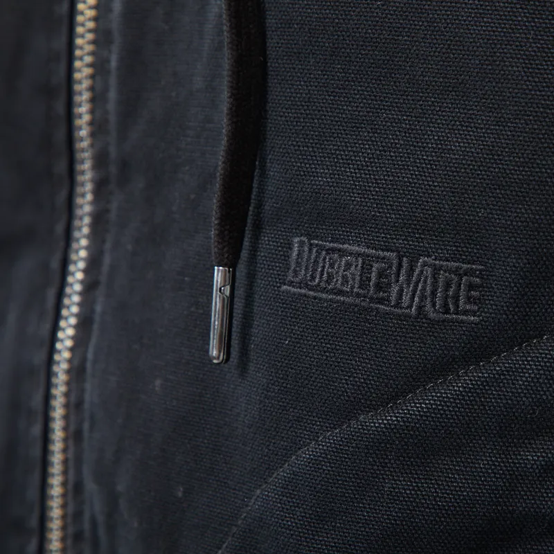 Dubbleware Cavva Fleece Jacket Washed Black-9